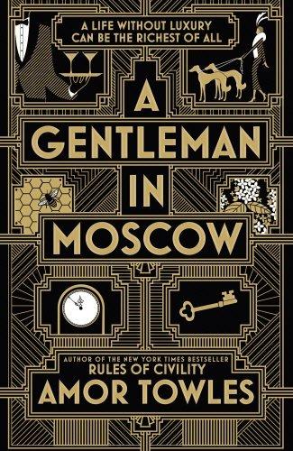 The media cover for “A Gentleman in Moscow” by Amor Towles