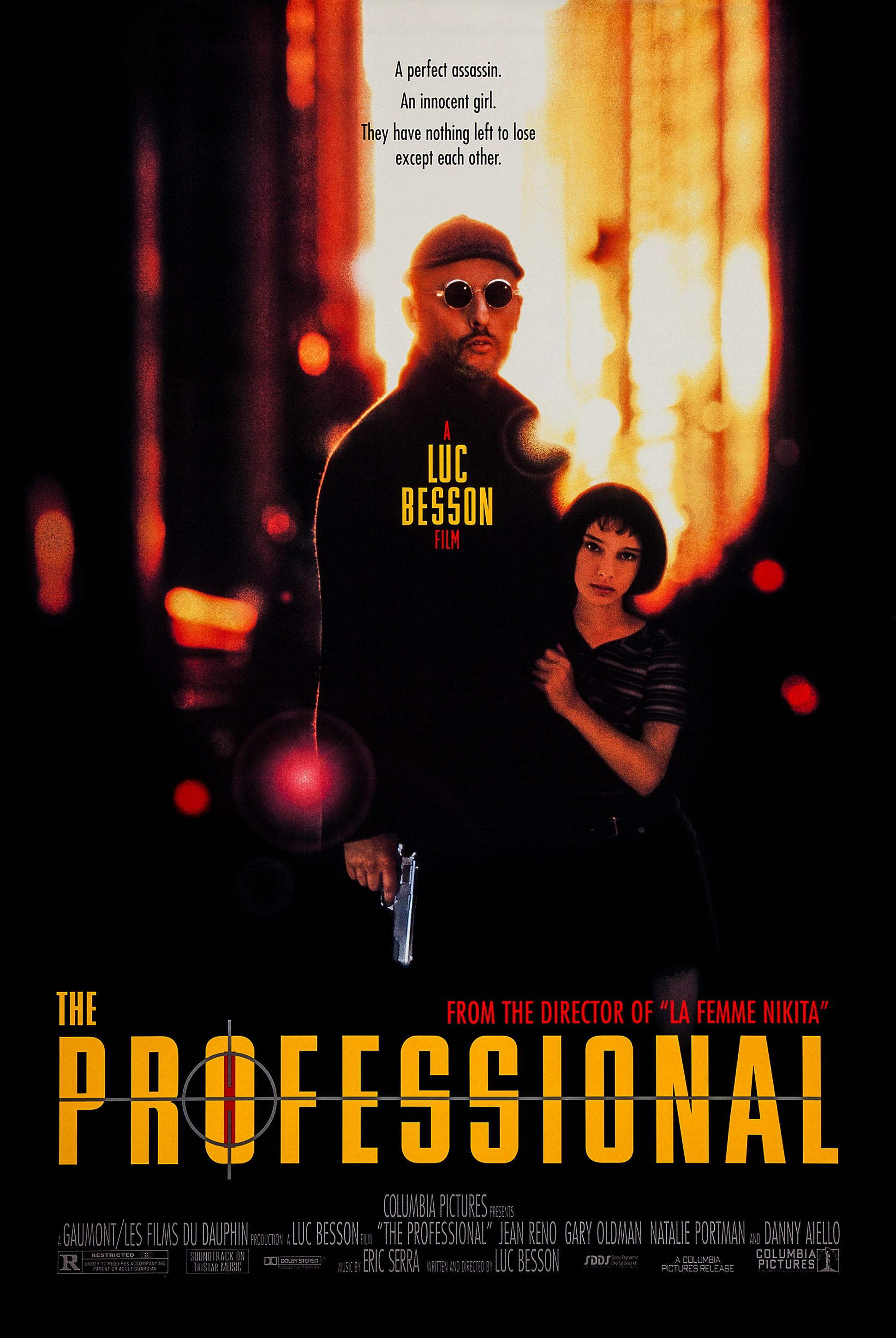 The media cover for “Léon: The Professional” by Luc Besson