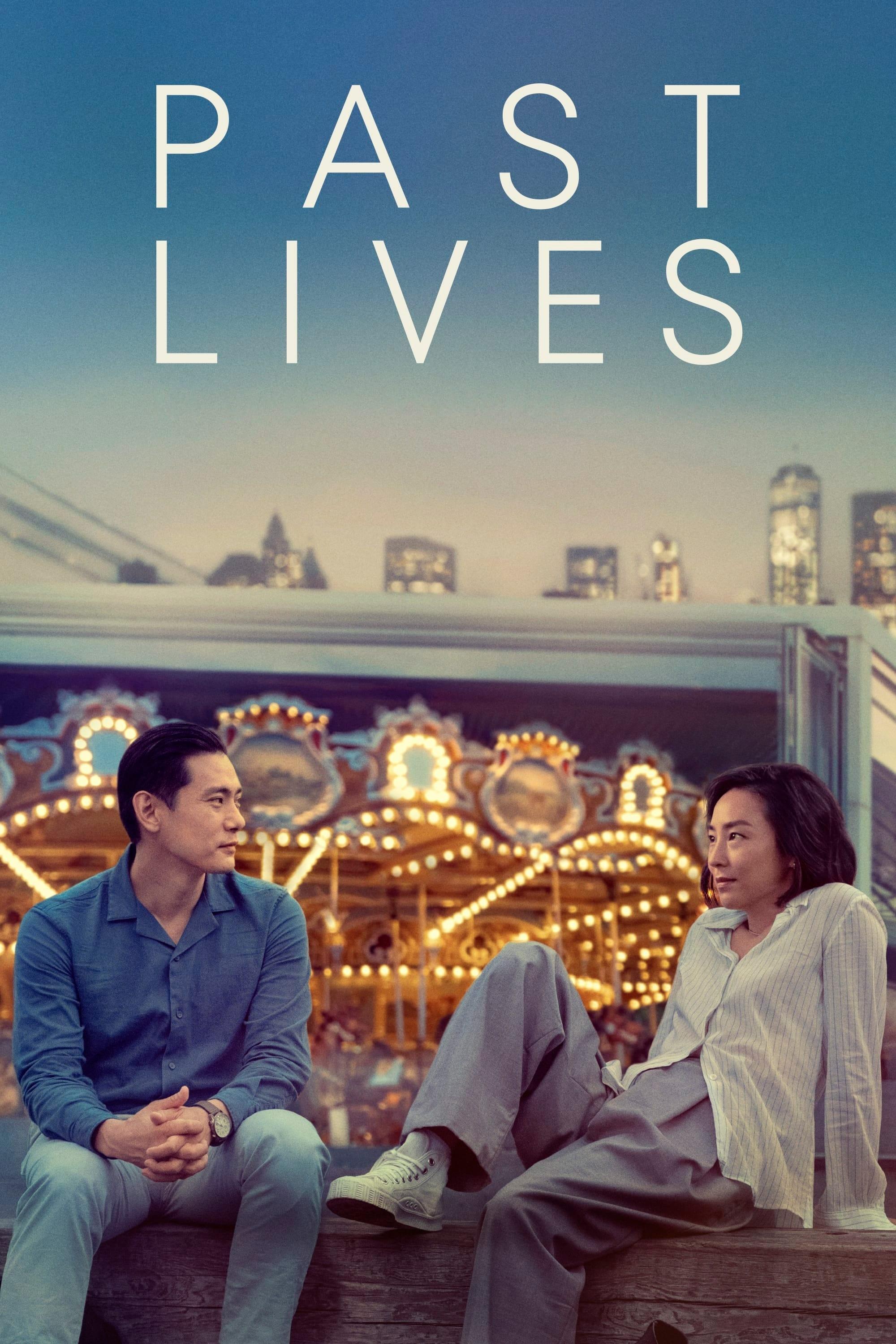 The media cover for “Past Lives” by Celine Song